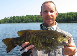 Plentiful Trophy Smallmouth Bass Fishing at Fireside Lodge in Canada by Don Landbo